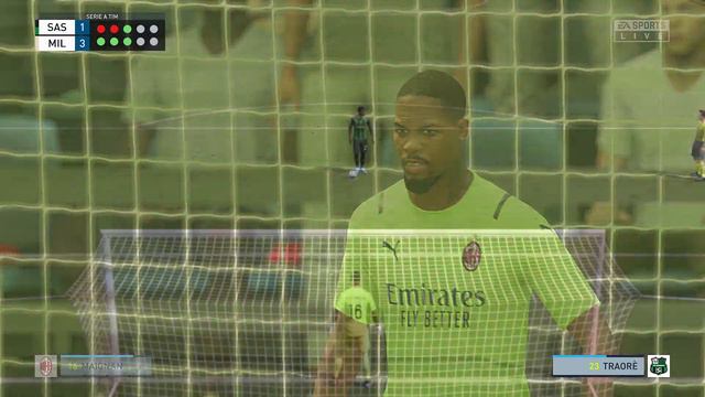 Sassuolo vs Milan - Penalty Shootout FIFA 22 Xbox series X смотреть онлайн