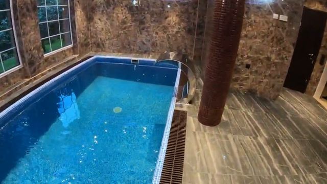 Частный бассейн 7*3 м. в Московской области смотреть онлайн