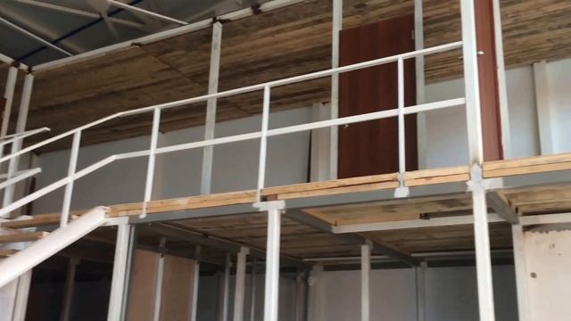Отделка внутри Ангара под офис .2 этажа . смотреть онлайн