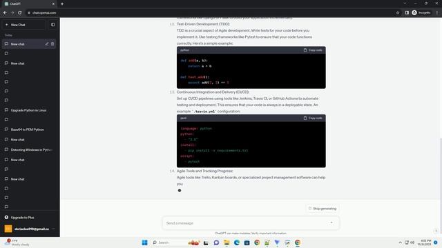 Agile Software Development in Python смотреть онлайн