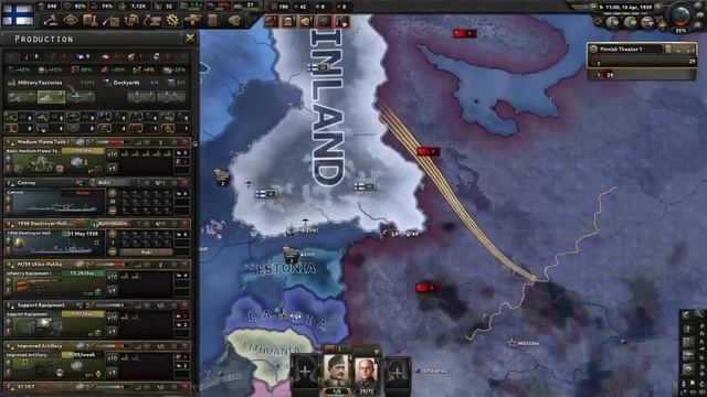 Hoi4: Neutral Finland Achievements and secret Monarchy path! смотреть онлайн