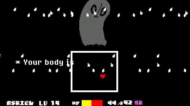 Napstablook fight: Undertale Battle Mode смотреть онлайн