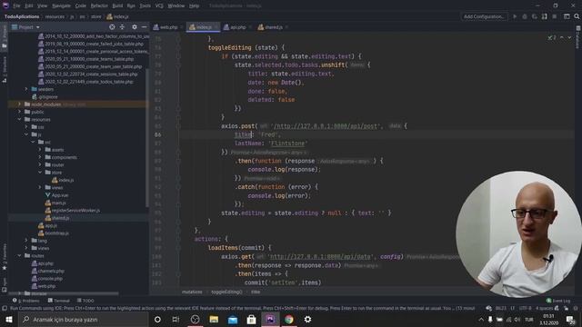 Laravel ile Vue Js Kullanarak Todo App Uygulaması Geliştirme смотреть онлайн