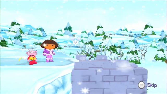 Dora The Explorer: Dora Saves The Snow Princess ... (Wii) Gameplay