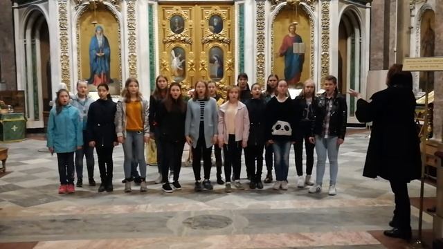 Исаакиевский Собор, хор "Кредо" смотреть онлайн
