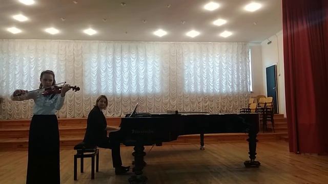 Саксонова Анна. Ф. Зейц. Концерт #3 g moll (І частина). В.Шер ."Метелики". смотреть онлайн