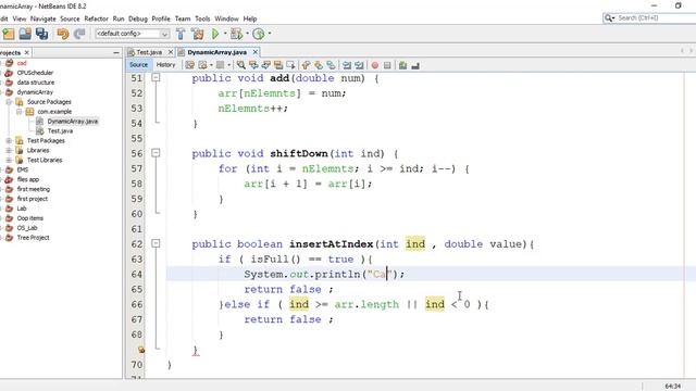 Dynamic Array using Java - جافا بالعربي смотреть онлайн
