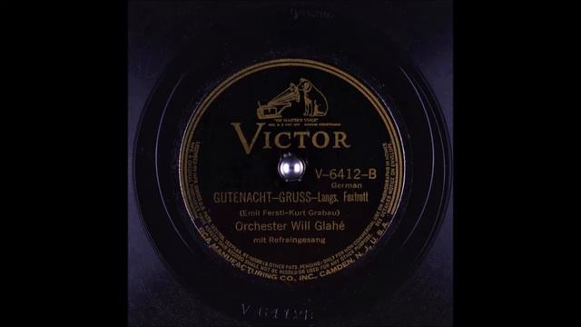 Gutenacht-Gruss - Rudi Schuricke - Will Glahé - Slowfox - 1938 смотреть онлайн