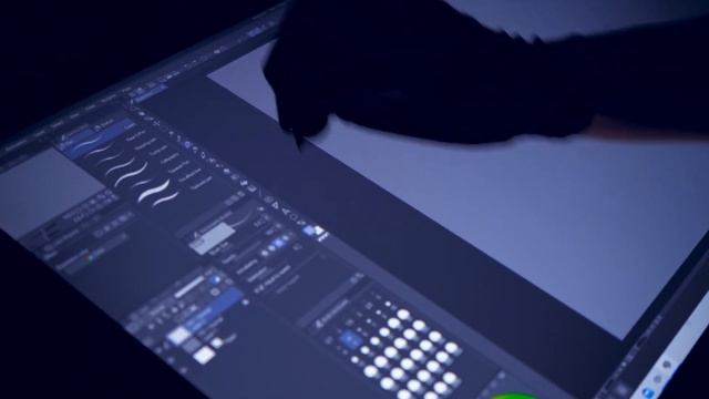Artist's Review: Drawing on 27" Dell Canvas смотреть онлайн