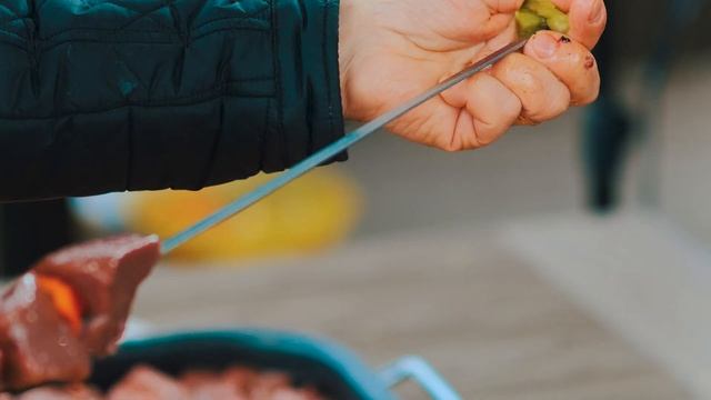 ШАШЛЫК из печени или шашлык из джигяра от Мито смотреть онлайн