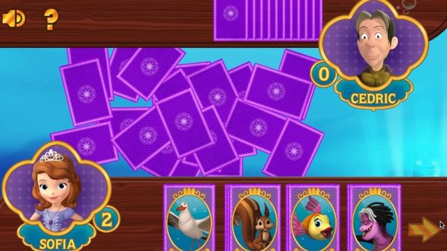 Sofia's Card Catch - Sofia The First The Floating Palace | Card Game Disney смотреть онлайн