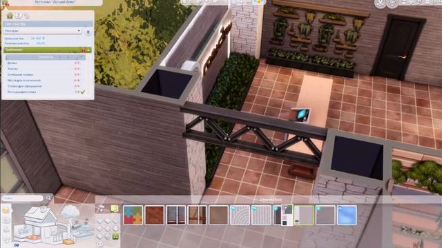 РЕСТОРАН ТАРТОЗА | The Sims 4 | Строительство| NO CC смотреть онлайн