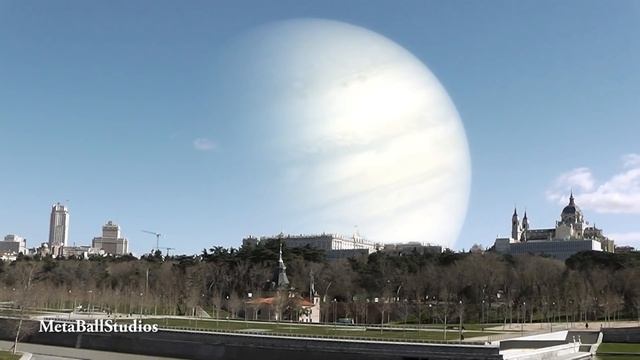 If the planets replaced our moon (Realistic) смотреть онлайн