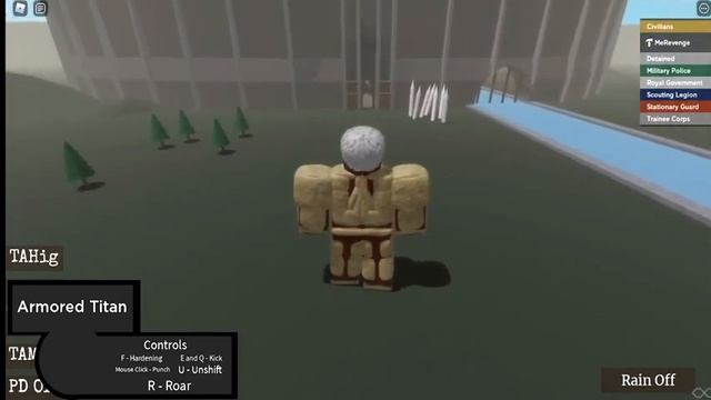 Roblox Attack on titan Breach System смотреть онлайн