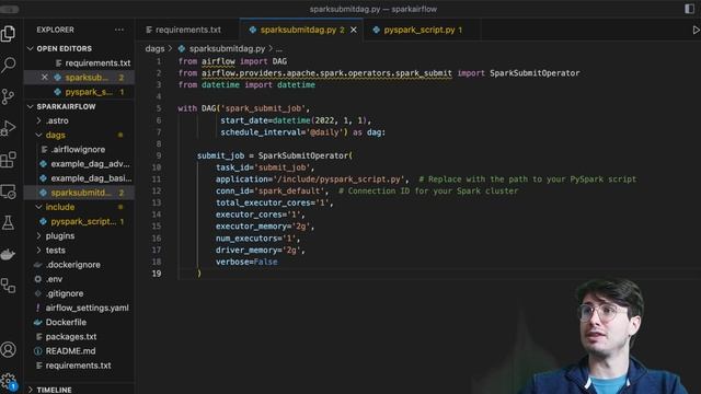 How to Submit a PySpark Script to a Spark Cluster Using Airflow! смотреть онлайн