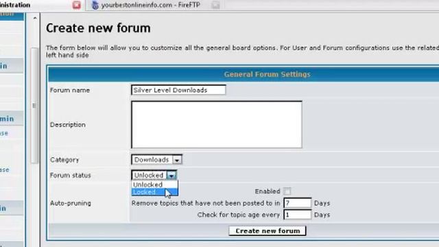 Advanced Settings To Apply To A PHPBB Forum. Lesson 5 смотреть онлайн