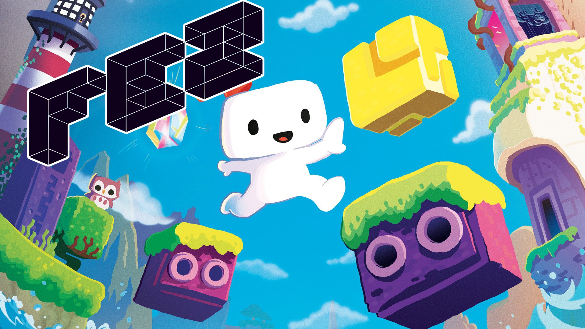 Прохождение FEZ - Кубики 1-2