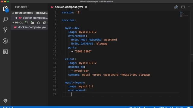 MySQL & PostgreSQL with Docker in development - Episode #8 смотреть онлайн