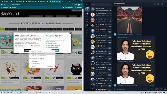 Sending Audio File Using Telegram Bot | Telegram Automation | Telegram Python