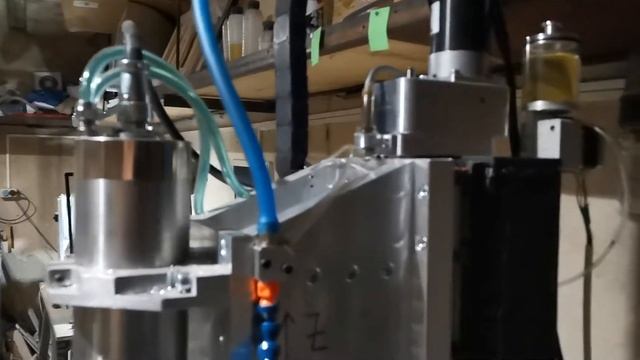 Система дозированной подачи масла MQL. смотреть онлайн