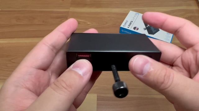 ORICO Clamp Hub Aluminum 4-Port USB Hub 3.0 with Extra Power Supply Port and 4.92 FT USB Data Cable смотреть онлайн