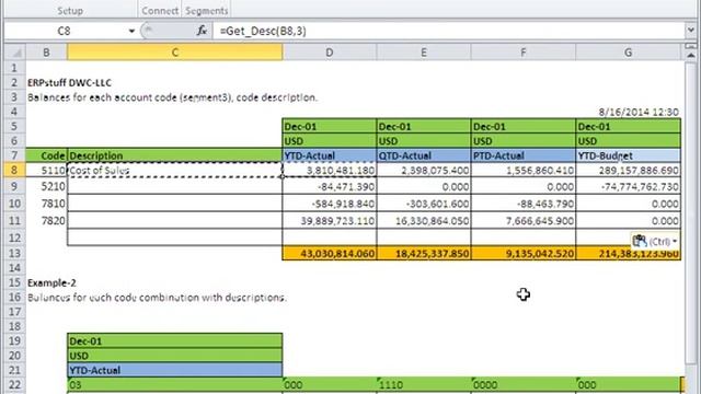 OraExcel Financial Reporting Tool R12 смотреть онлайн