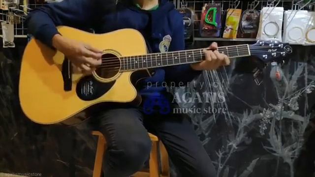 Gitar Akustik Greg Bennett GDR210SC N GDR210 GDR 210 смотреть онлайн
