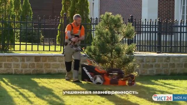 Обзор газонокосилка бензиновая DLM 5100SR DAEWOO смотреть онлайн