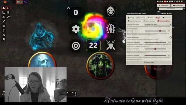 FoundryVTT Tip #34: Animate Tokens with Light смотреть онлайн