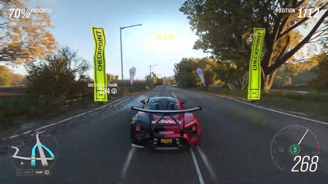 Zenvo TS1 GT - Forza Horizon 4 | Street Racing gameplay (UNBEATABLE DIFFICULTY!!!) смотреть онлайн