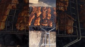 Сочный толстолоб на мангале... Готовим с душой!!