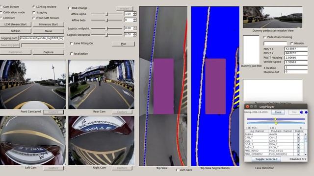 [KAIST]2017 NVIDIA DEEPLEARNING DAY VIDEO 2 - Real-time Segmentation Of Around View Image(Clear Day