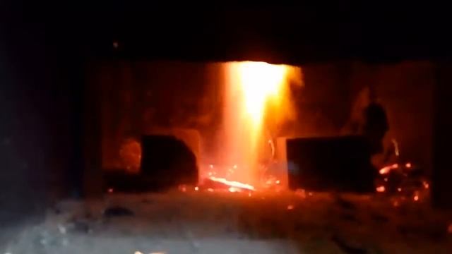 Пиролизный котёл из огнеупорных блоков смотреть онлайн