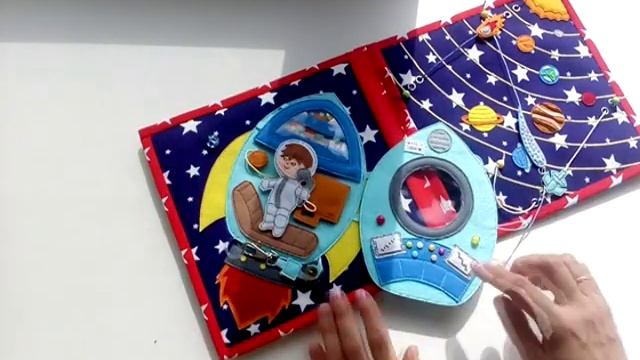 Развивающая книжка №20.Developing book.Quiet book. смотреть онлайн