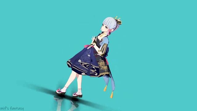 LOST IN PARADISE / Ayaka【MMD Genshin Impact X Jujutsu Kaisen ED】