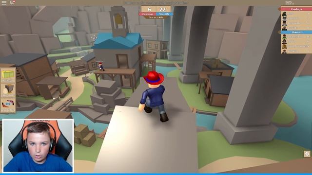 COWBOYS VS SHERIFFS in ROBLOX WILD REVOLVERS смотреть онлайн
