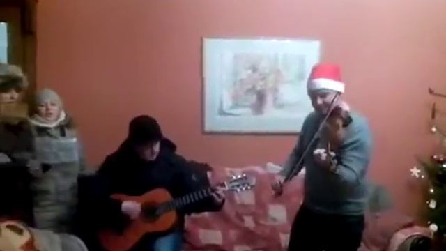 Рождество в Красне на Украине. Колядки 2016 Weihnachten in Krasne смотреть онлайн