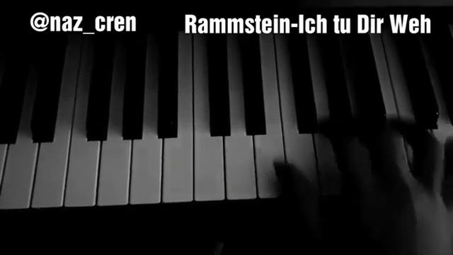 Rammstein-Ich tu dir weh (piano cover) смотреть онлайн