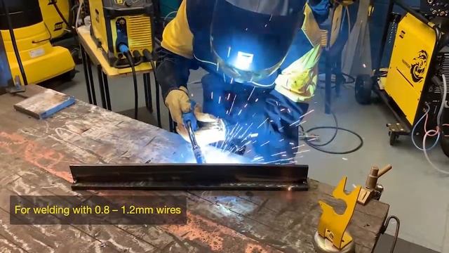 Live Welding with the Tbi Expert 250 MIG Torch смотреть онлайн