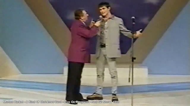 Morten Harket - A Kind Of Christmas Card - Live On Programa Raul Gil Show, 1995 [HD] смотреть онлайн