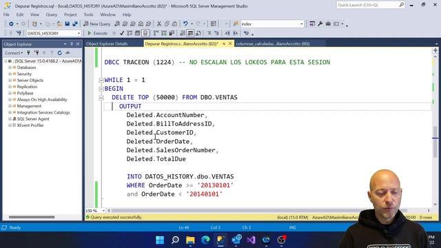 Moviendo registros de una tabla a otra смотреть онлайн