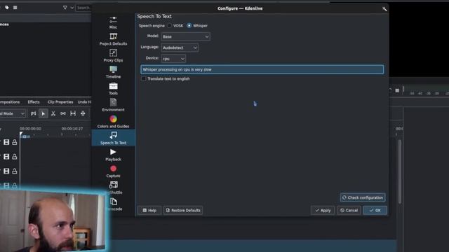 Speech to Text in Kdenlive - How to Configure Whisper for Subtitles in 5 Minutes смотреть онлайн