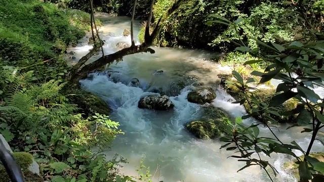 Абхазия. Новый Афон. Грот Симона Кананита. смотреть онлайн