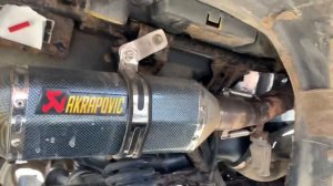 Прямоточный глушитель на квадроцикл Cf moto 500 2a