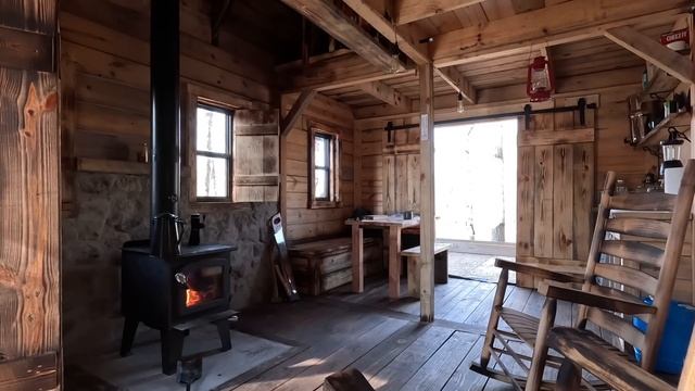 Off Grid Cabin Additions (Bedroom) | Ep. 3 | Building 2x8 Logs, Dinner with My Wife смотреть онлайн