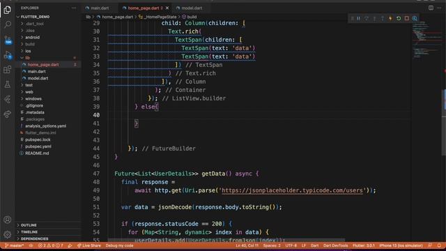 Fetching Data from API | Part - 3 | HTTP get Request in Flutter | Hindi смотреть онлайн