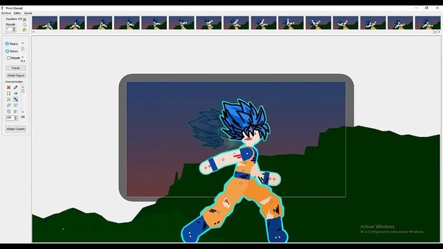 PivotDBSuperZ - Speed Animation ( Goku Vs Granola) смотреть онлайн