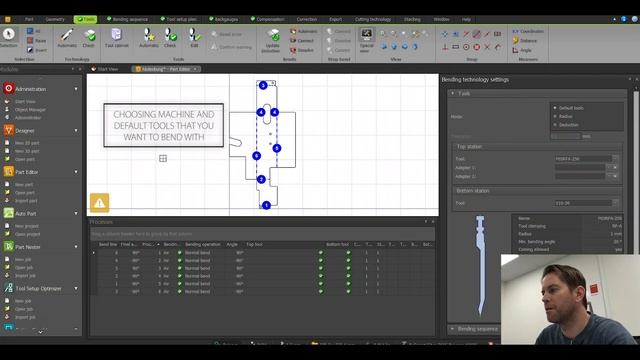 Bystronic Software: BySoft 7 tutorial "3D file to part" (English) смотреть онлайн