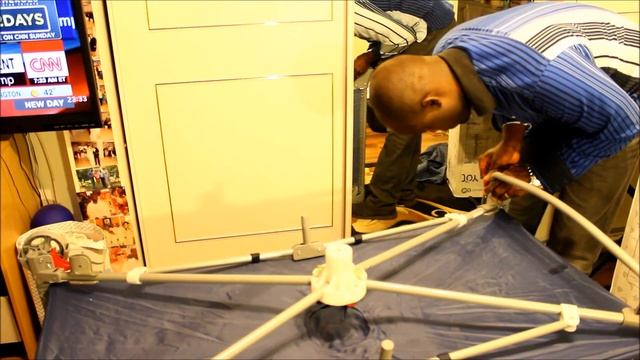 How to assemble Kinderkraft Joy Baby Cot with accessories 4 смотреть онлайн