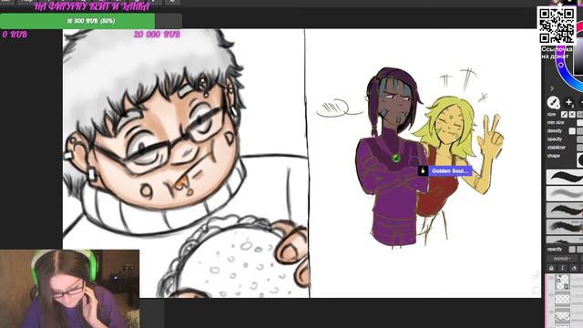 РИСОВАТЕЛЬНЫЙ СТРИМ С МАКОЙ #11 - [Drawing] (Стрим) смотреть онлайн